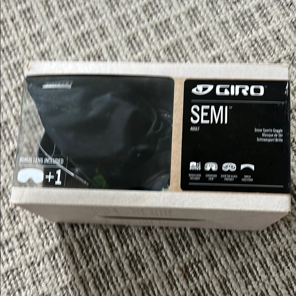 Giro Semi Goggles with Black Lens
